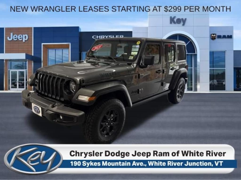 Used 2021 Jeep Wrangler Unlimited Willys SUV