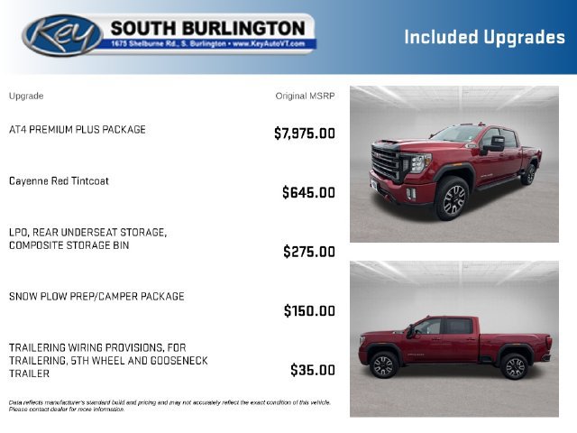 Used 2021 GMC Sierra 2500 HD AT4 Truck Crew Cab