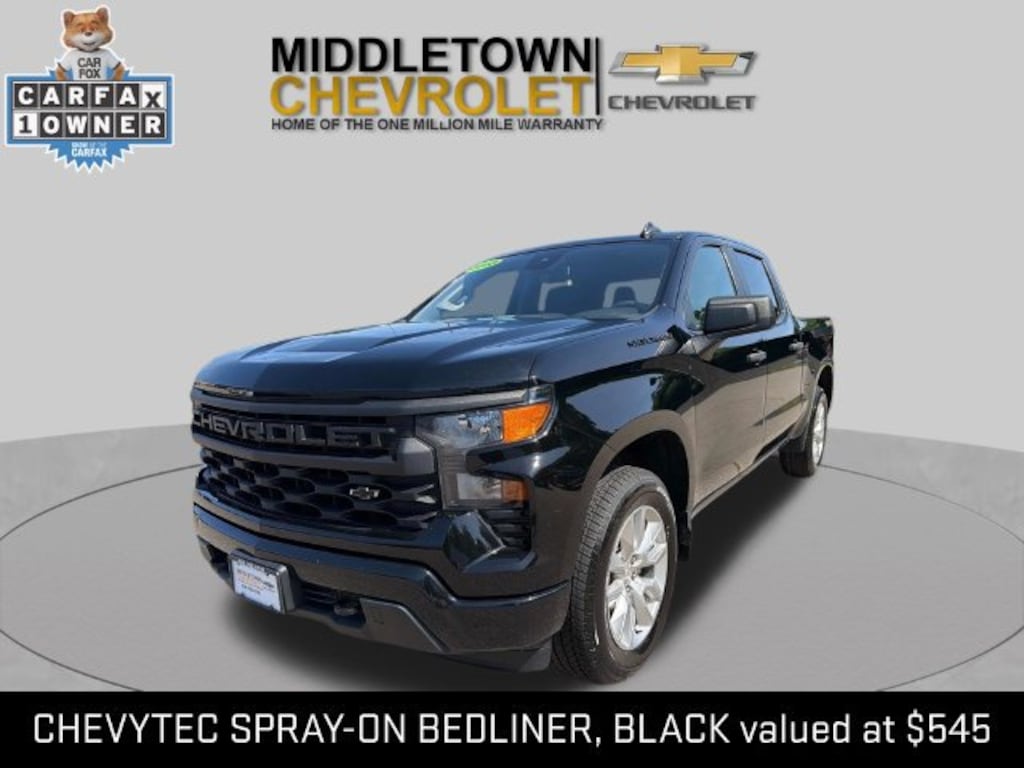 Used 2023 Chevrolet Silverado 1500 Custom Truck Crew Cab