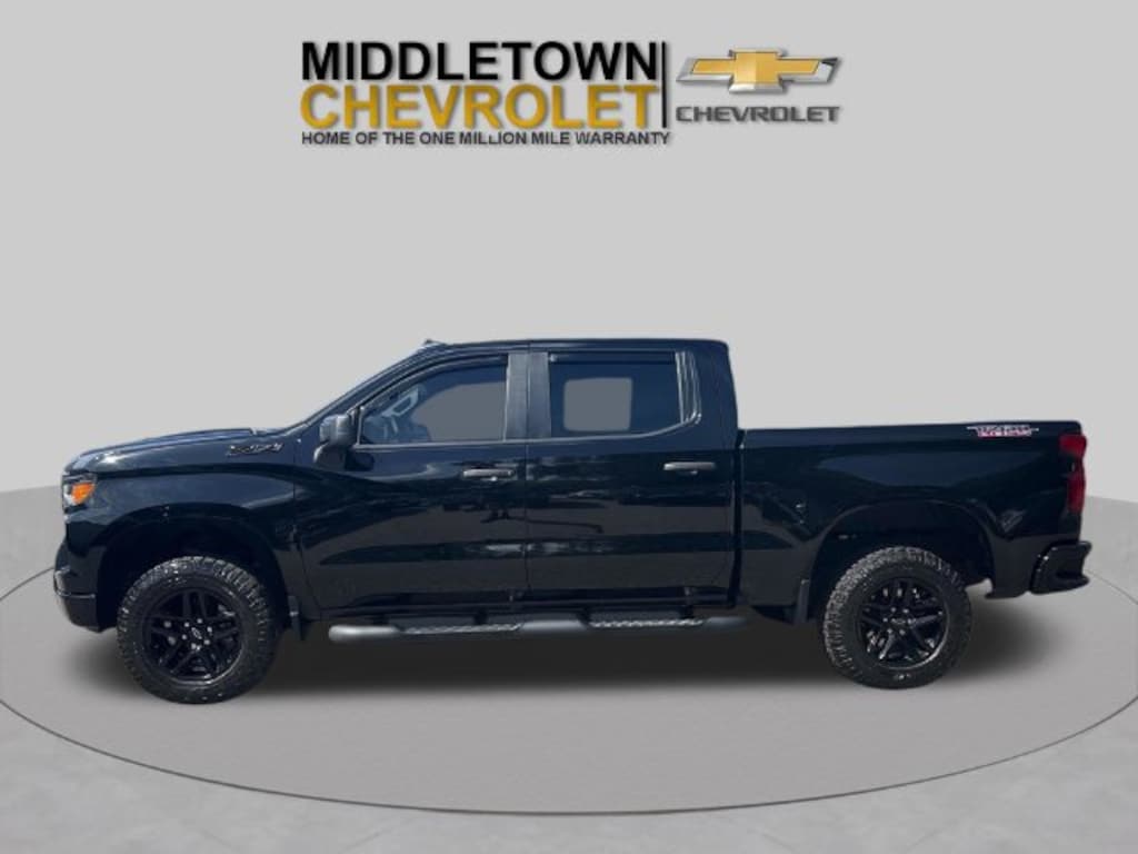 Used 2023 Chevrolet Silverado 1500 Custom Trail Boss Truck Crew Cab