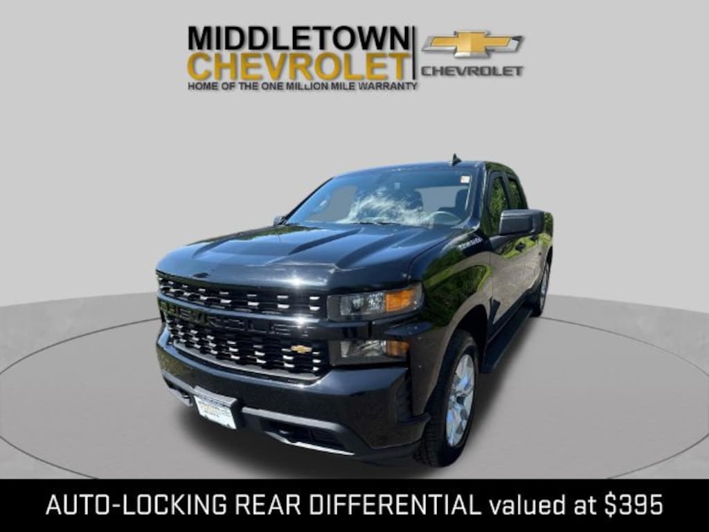 Used 2021 Chevrolet Silverado 1500 Custom Truck Double Cab