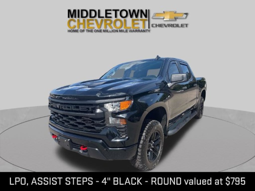 Used 2023 Chevrolet Silverado 1500 Custom Trail Boss Truck Crew Cab