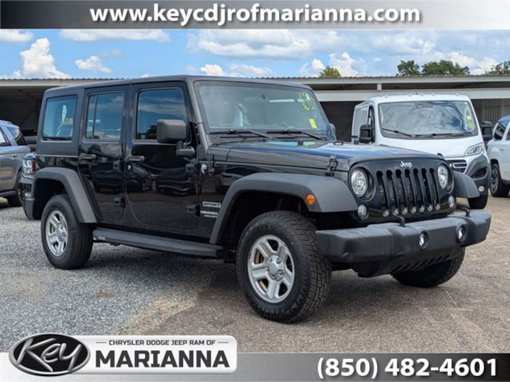 Used 2017 Jeep Wrangler Unlimited Sport SUV