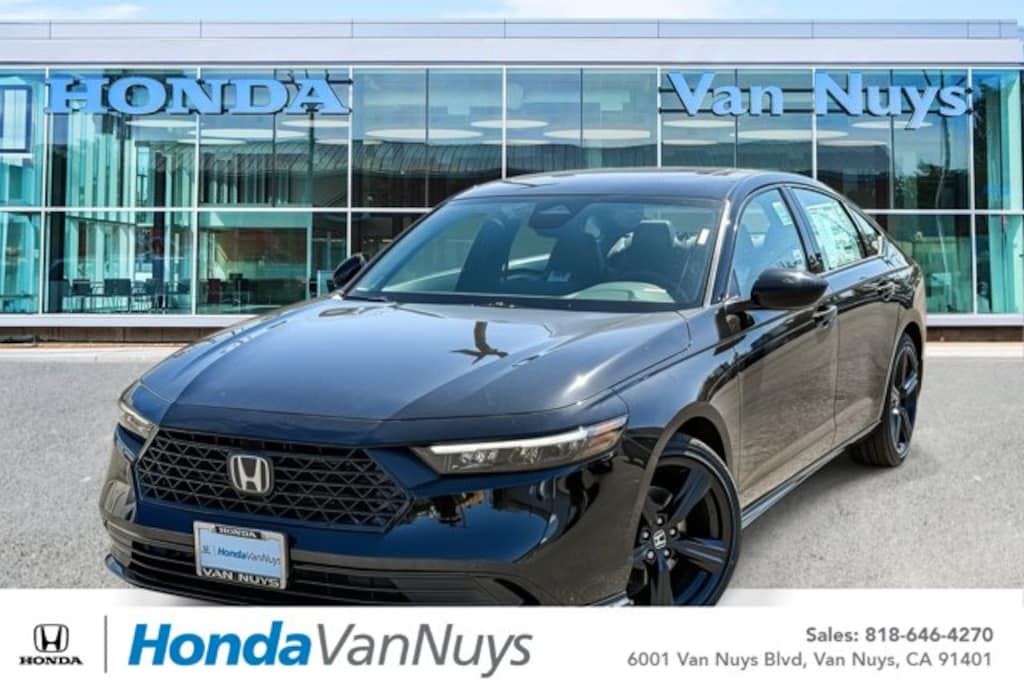 New 2026 Honda Accord Hybrid Sport-L Sedan