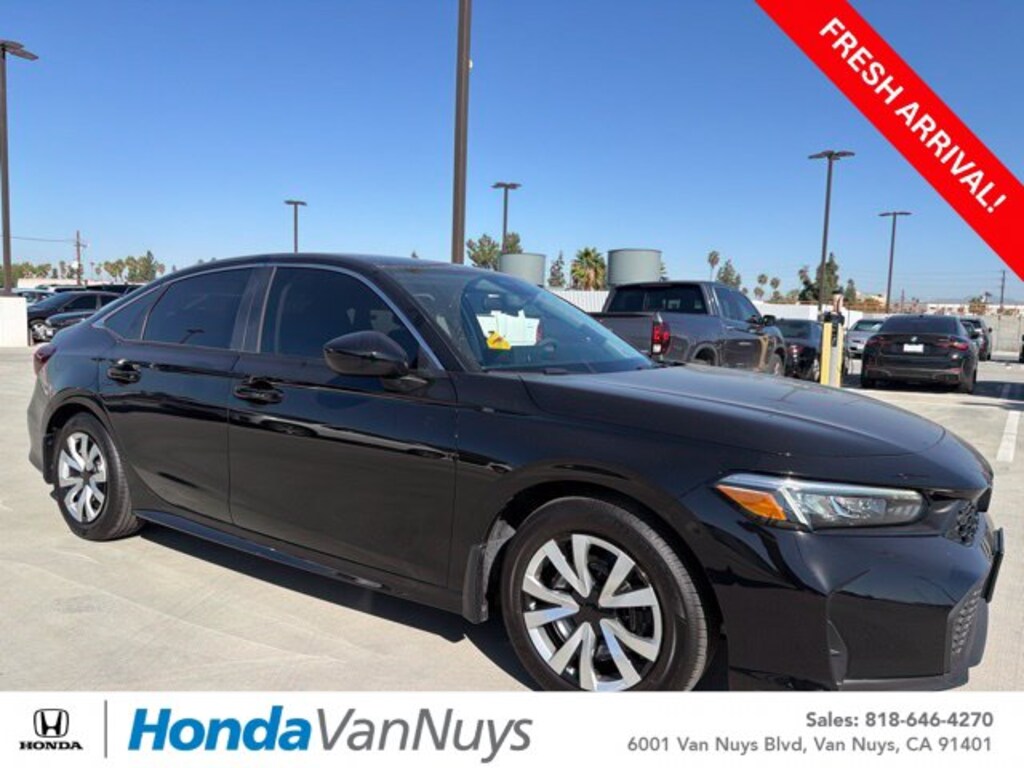 Used 2025 Honda Civic LX Sedan