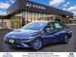 New 2026 Hyundai Elantra Hybrid Blue Sedan