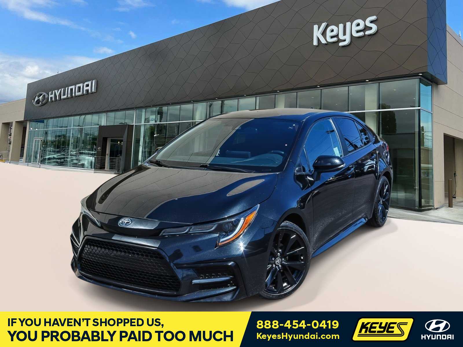 2022 Toyota Corolla at Keyes Hyundai in Van Nuys, CA