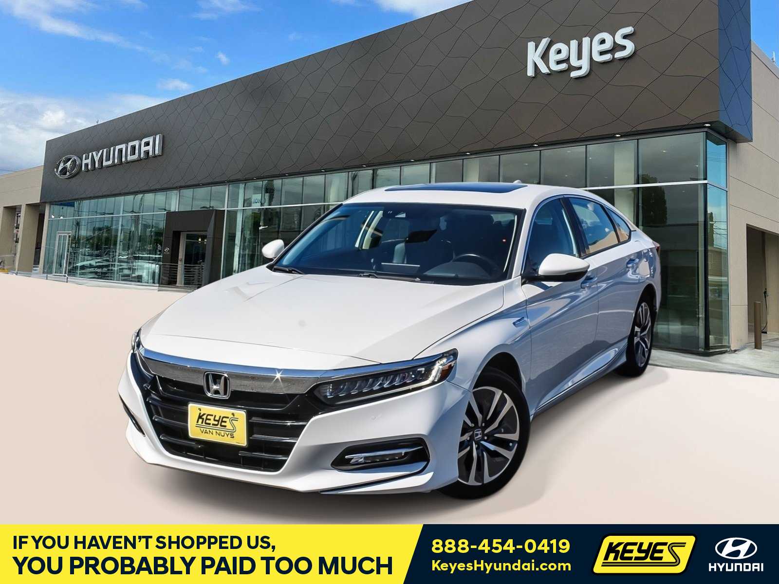 Used 2019 Honda Accord Hybrid Touring Sedan
