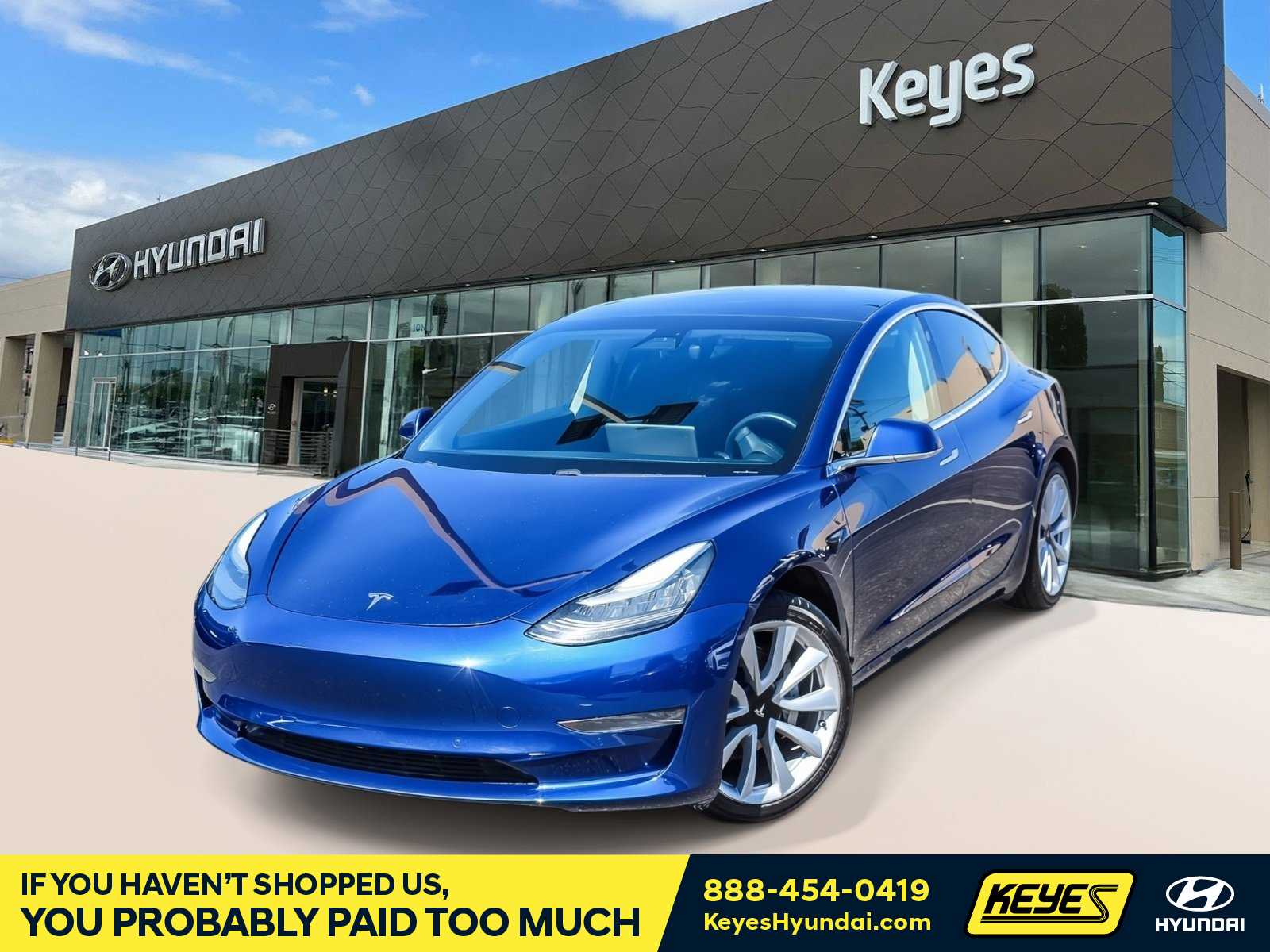 2020 Tesla Model 3 at Keyes Hyundai in Van Nuys, CA