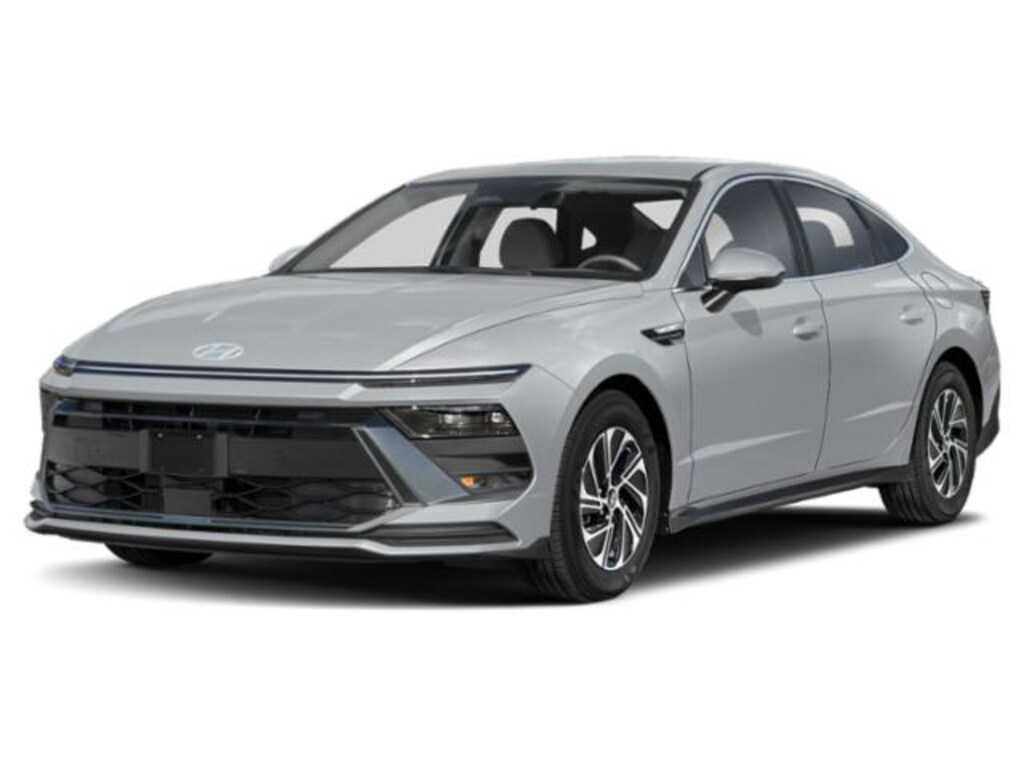 New 2027 Hyundai Sonata Hybrid Blue Sedan