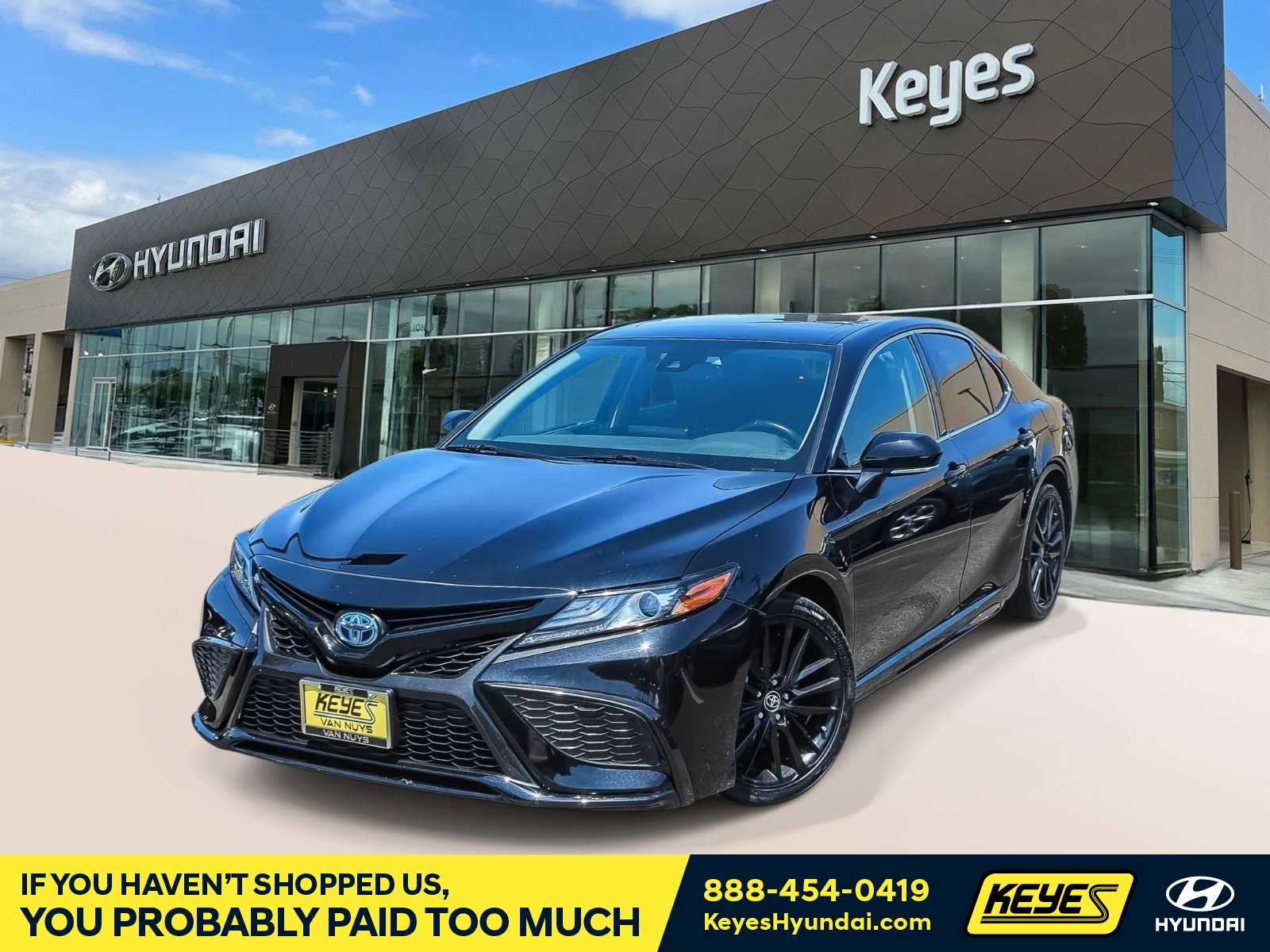 2024 Toyota Camry Hybrid at Keyes Hyundai in Van Nuys, CA