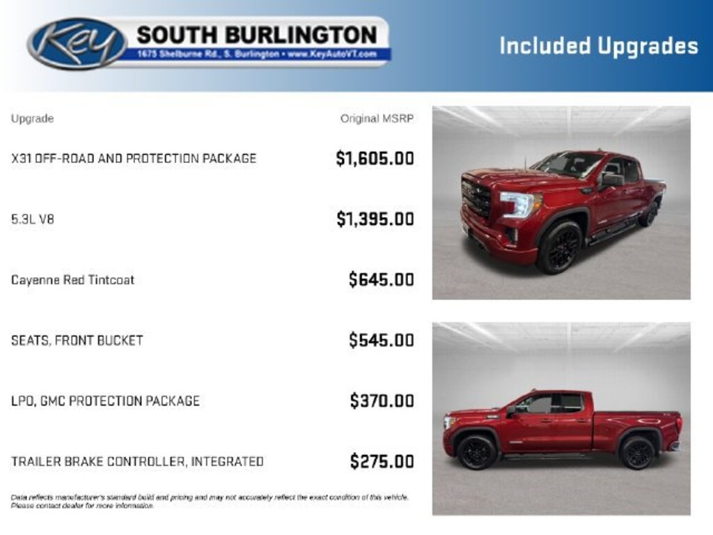 Used 2021 GMC Sierra 1500 Elevation Truck Double Cab