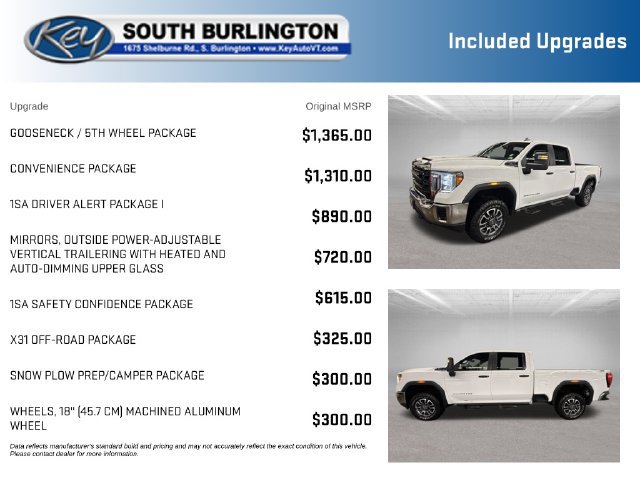 Used 2021 GMC Sierra 3500 HD 4WD Crew Cab Standard Bed Truck Crew Cab