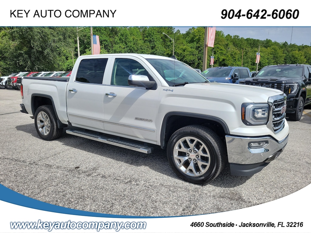 Used 2018 GMC Sierra 1500 SLT Truck Crew Cab