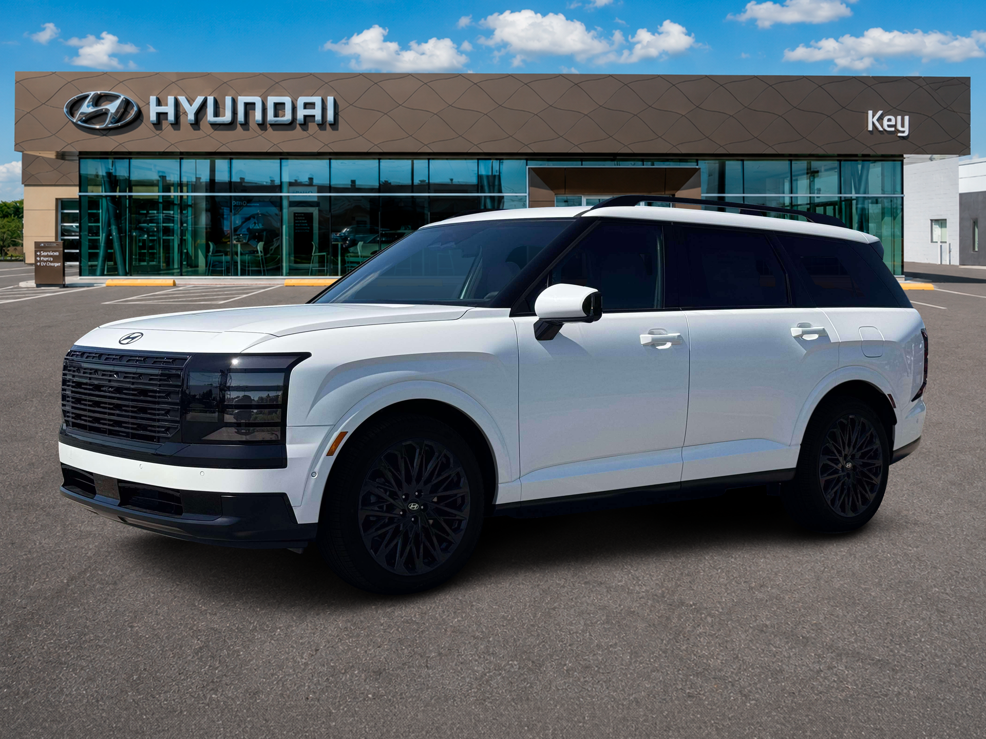 New 2027 Hyundai Palisade Hybrid Calligraphy Black Ink SUV