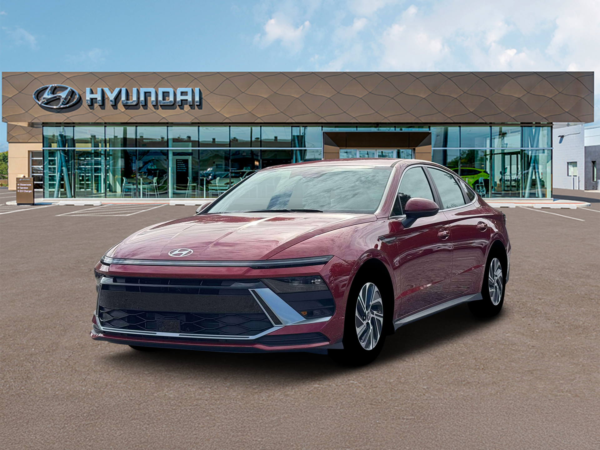 2026 Hyundai Sonata Hybrid Blue