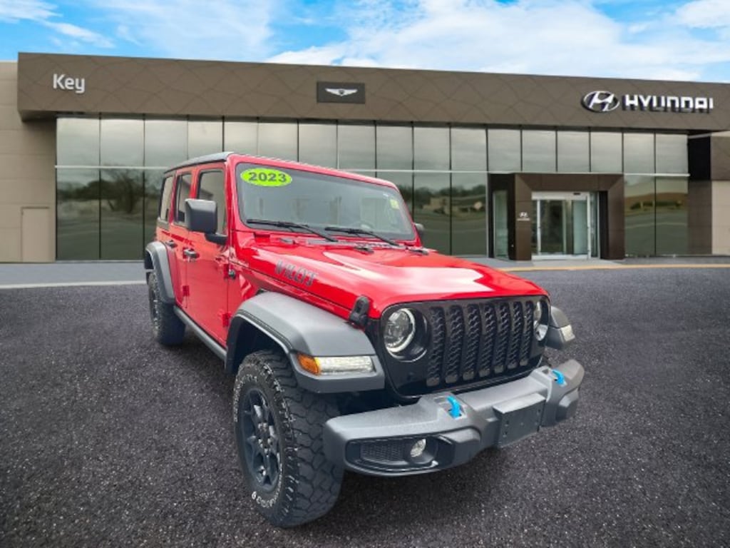 Used 2023 Jeep Wrangler 4xe SUV