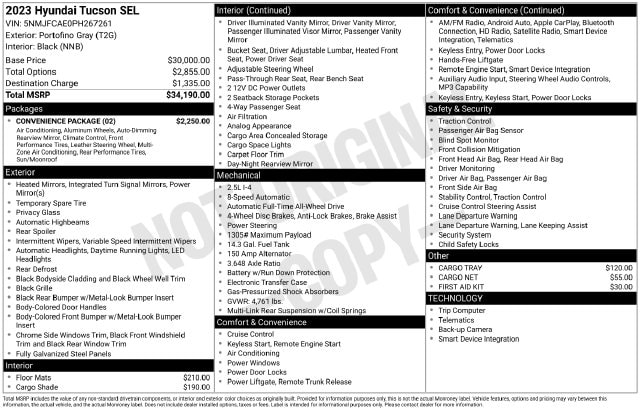 2023 Hyundai Tucson SEL - Photo 15
