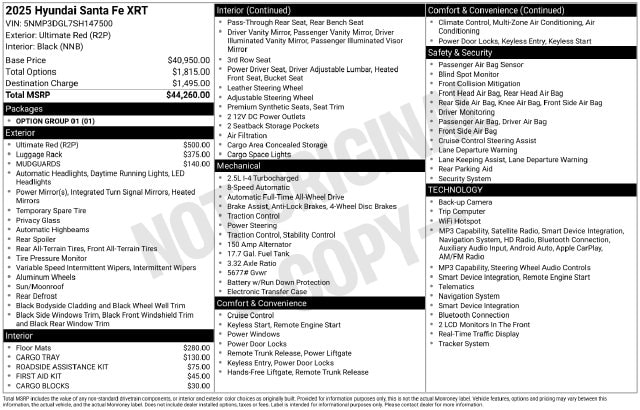 2025 Hyundai Santa Fe XRT - Photo 15