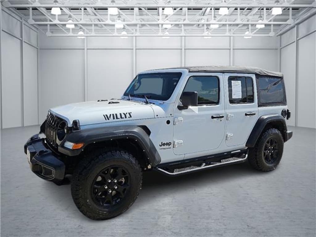 Used 2021 Jeep Wrangler Unlimited Willys Sport 4x4