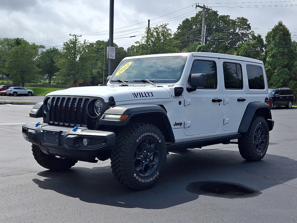 Used 2023 Jeep Wrangler 4xe 4x4 WAGON