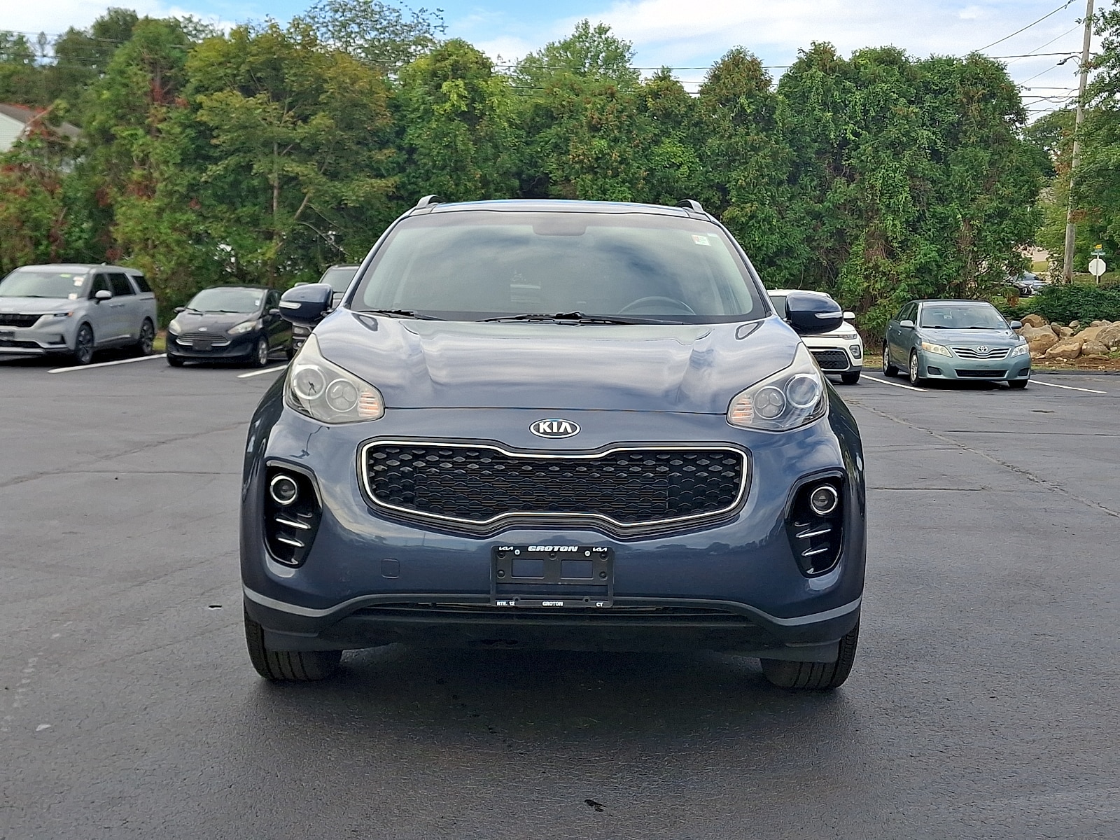 Used 2018 Kia Sportage EX with VIN KNDPNCAC5J7399944 for sale in Groton, CT