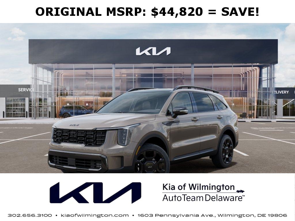 New 2026 Kia Sorento X-Line EX 2.5T AWD SUV KN26484 for Sale in Wilmington, DE, at Kia of Wilmington