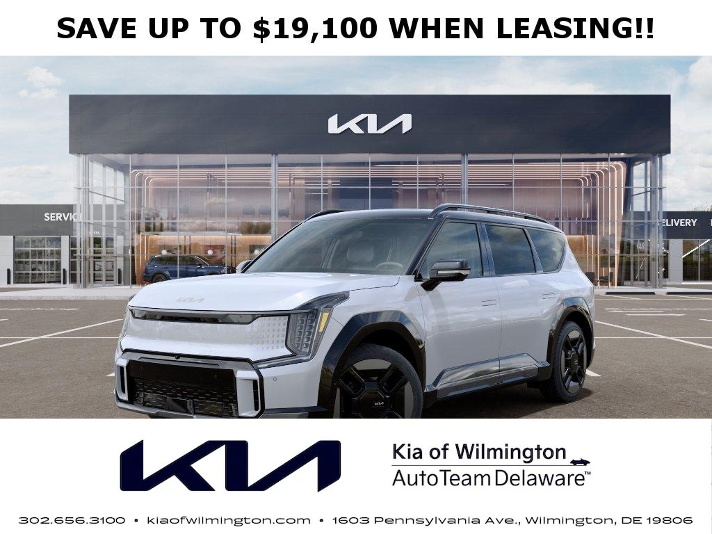 New 2026 Kia EV9 GT-Line AWD With Black Roof 6 Passenger SUV