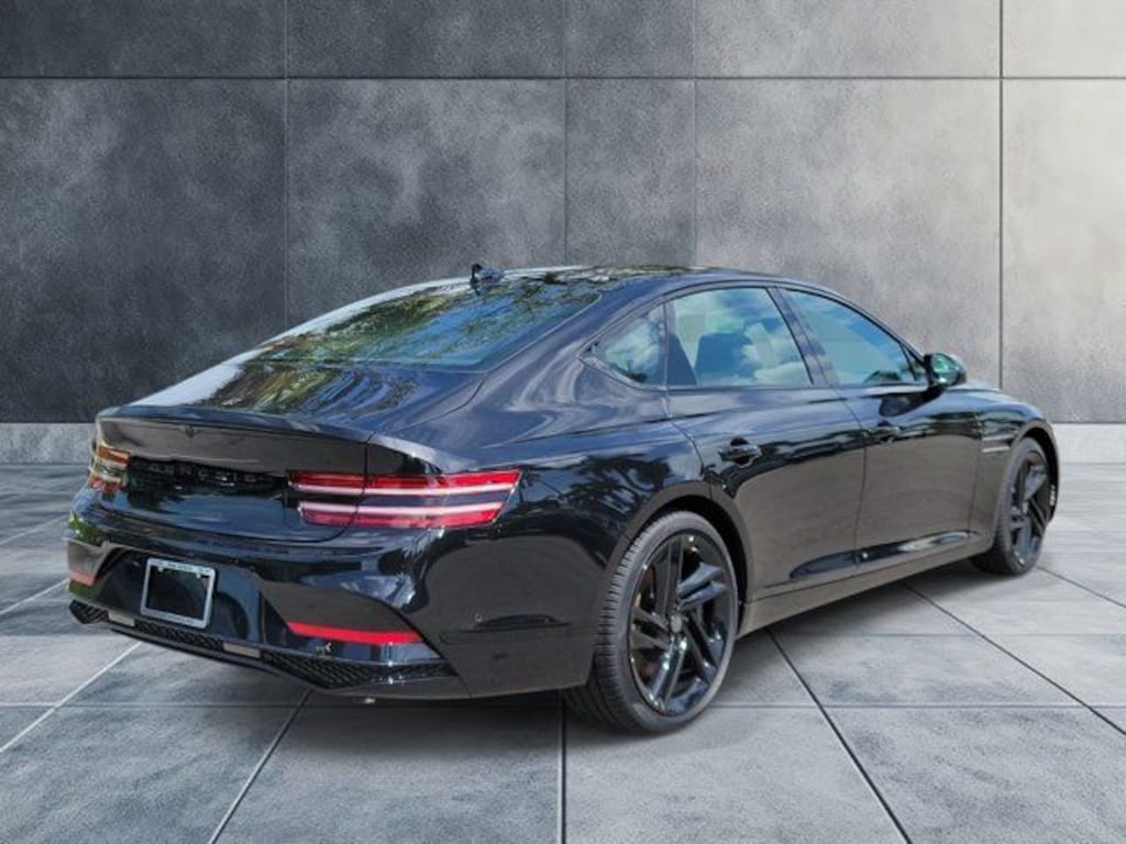 New 2027 Genesis G80 3.5T Prestige Black Sedan