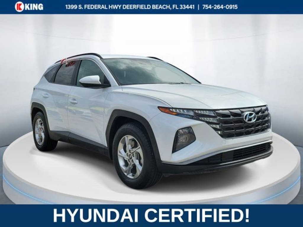 Certified 2024 Hyundai Tucson SEL SUV
