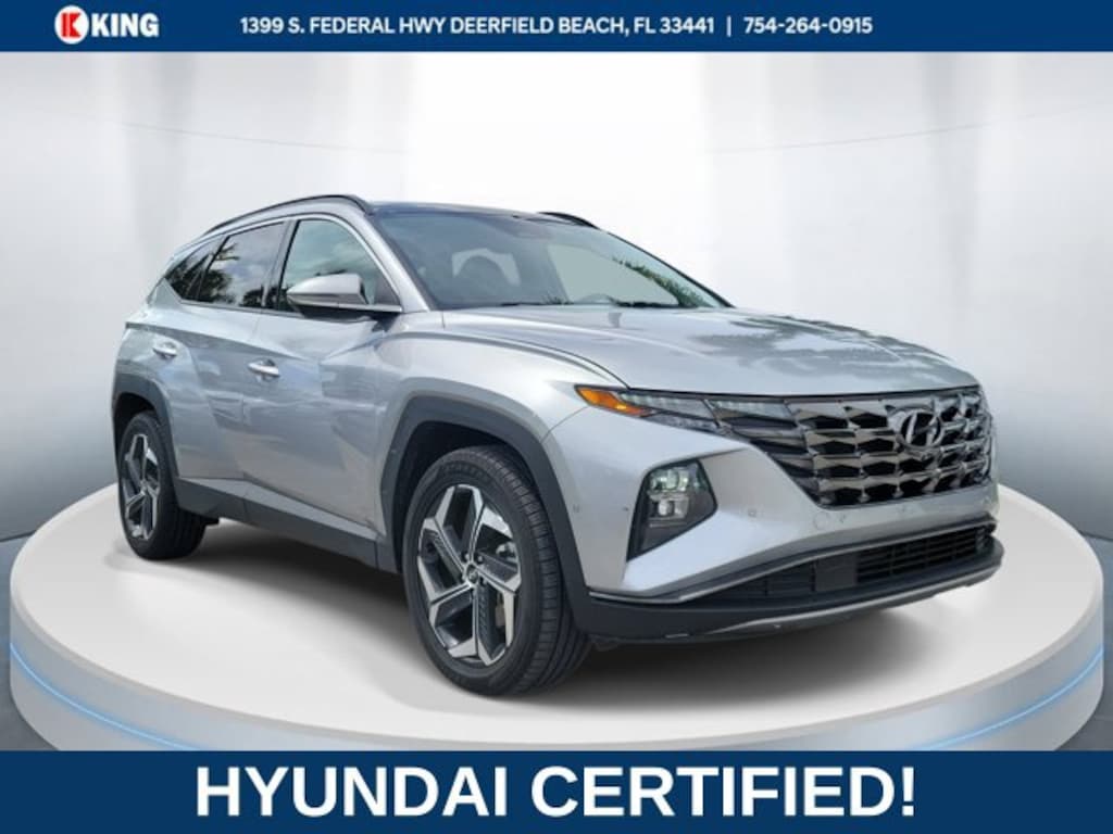 Certified 2024 Hyundai Tucson Plug-In Hybrid Limited SUV