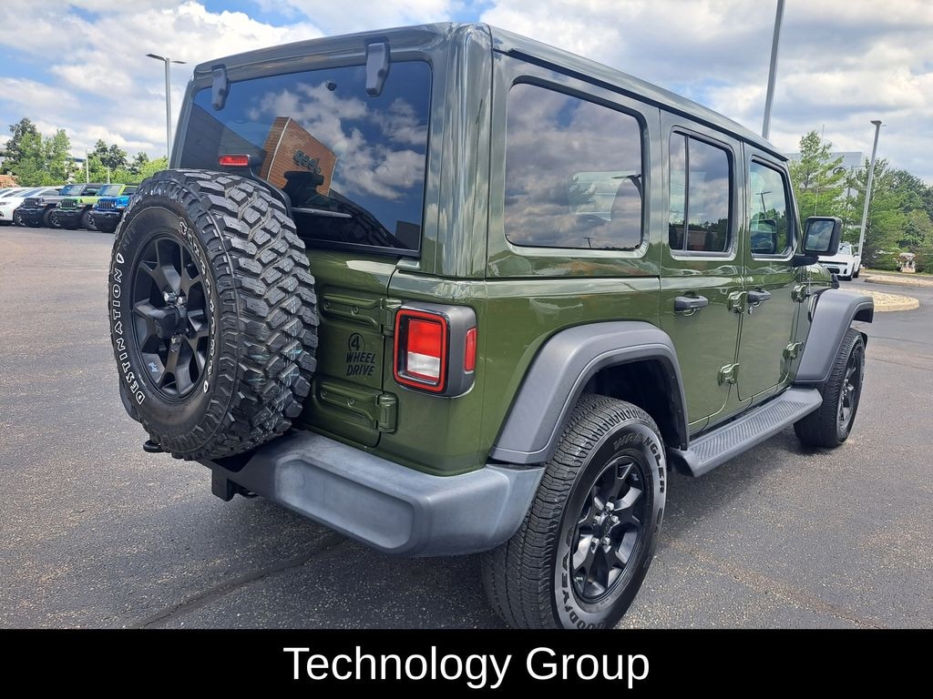Certified 2021 Jeep Wrangler Unlimited Sport SUV