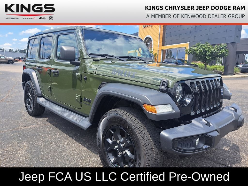 Certified 2021 Jeep Wrangler Unlimited Sport SUV