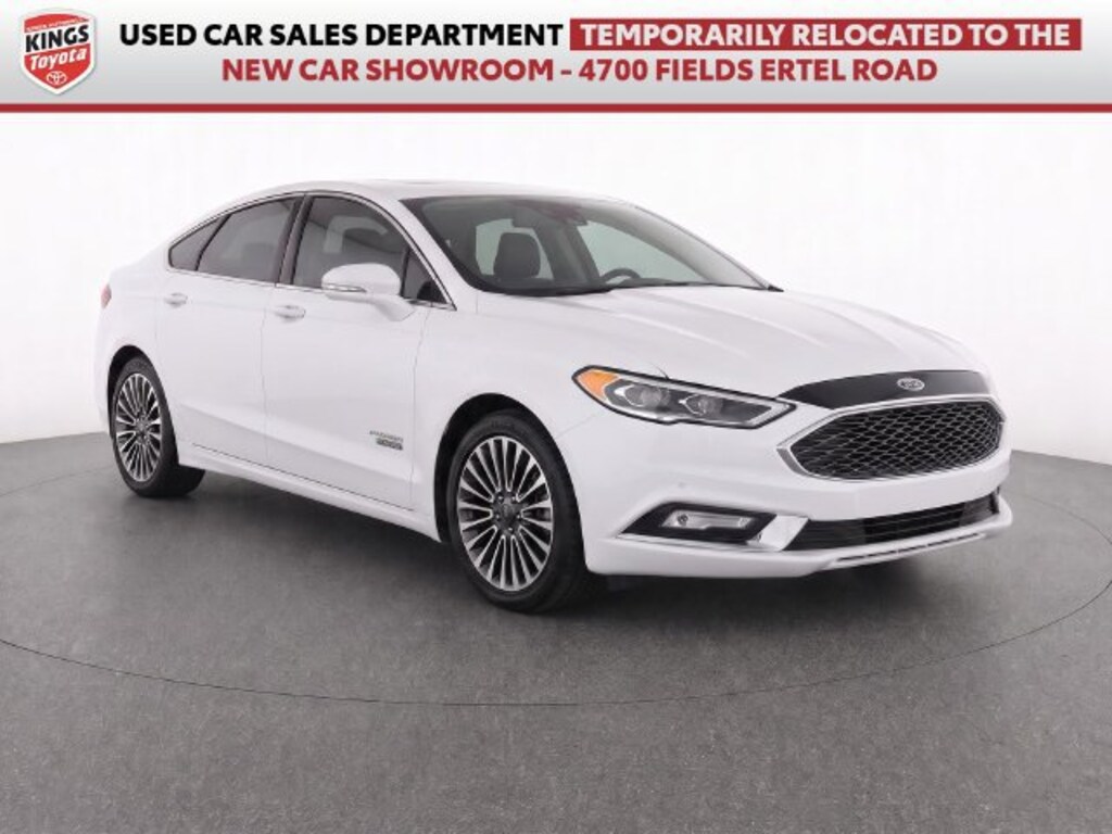 Used 2017 Ford Fusion Energi Platinum Sedan
