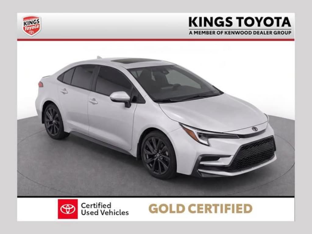 Certified 2024 Toyota Corolla XSE Sedan