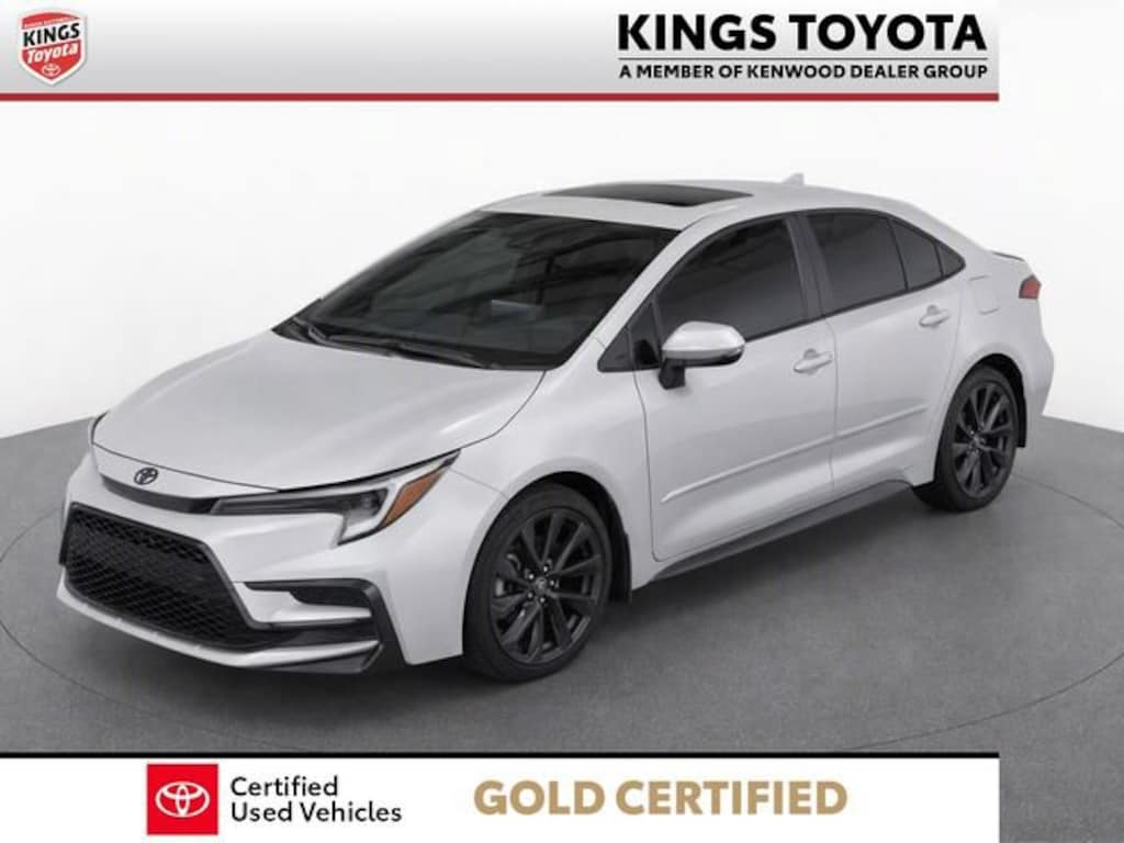 Certified 2024 Toyota Corolla XSE Sedan