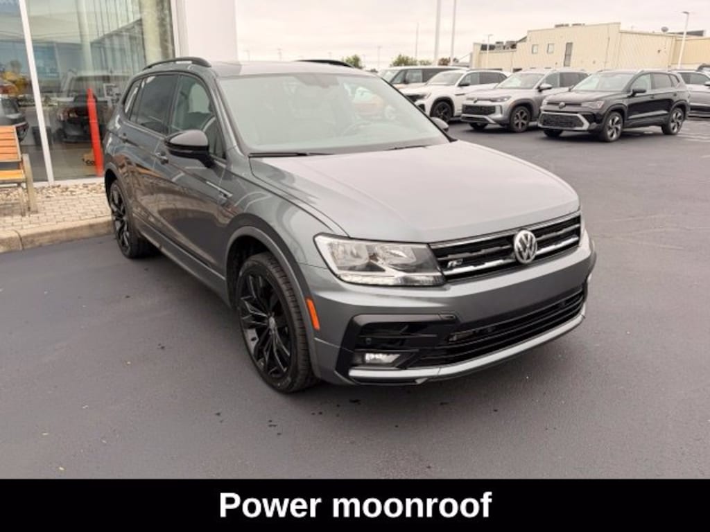 Certified 2021 Volkswagen Tiguan 2.0T SE R-Line Black SUV