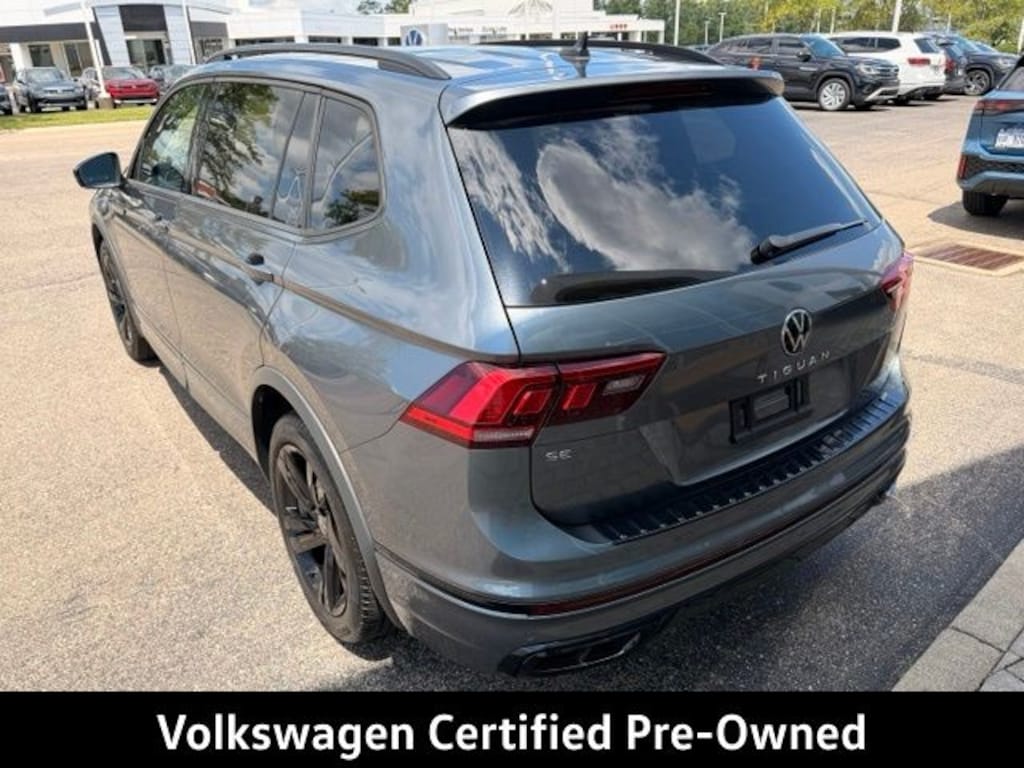 Certified 2024 Volkswagen Tiguan 2.0T SE R-Line Black SUV