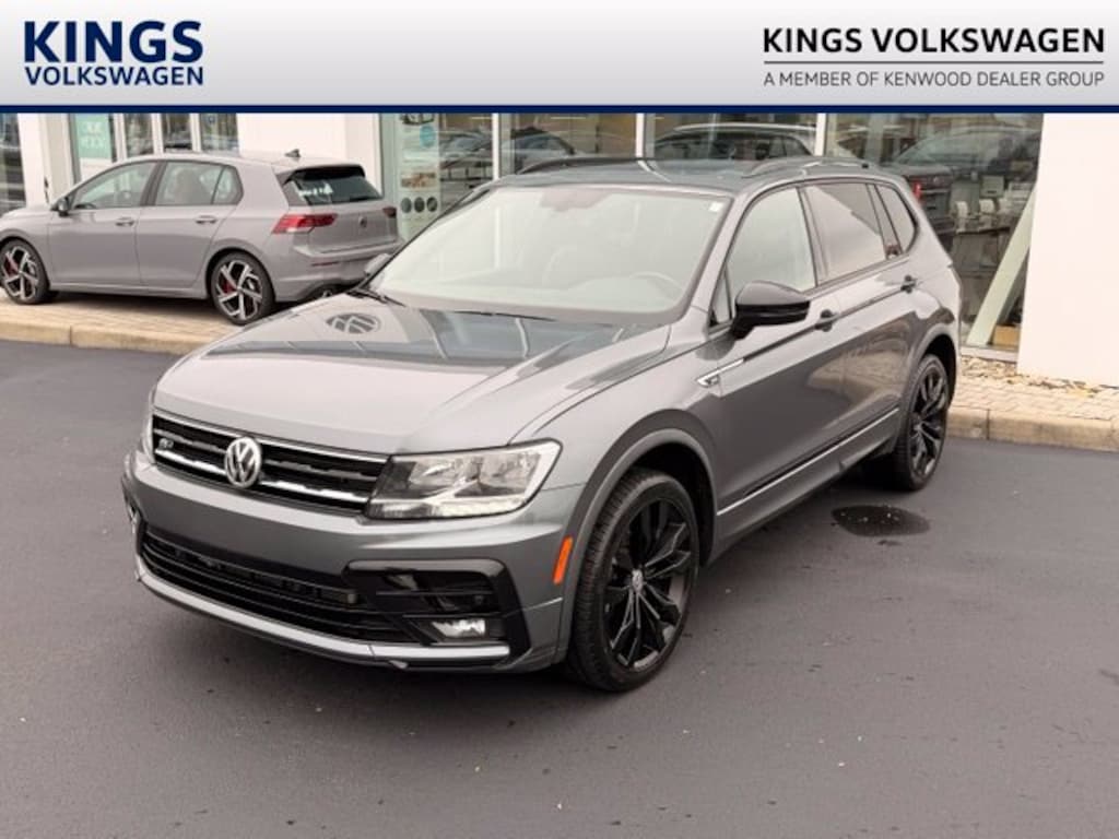 Certified 2021 Volkswagen Tiguan 2.0T SE R-Line Black SUV