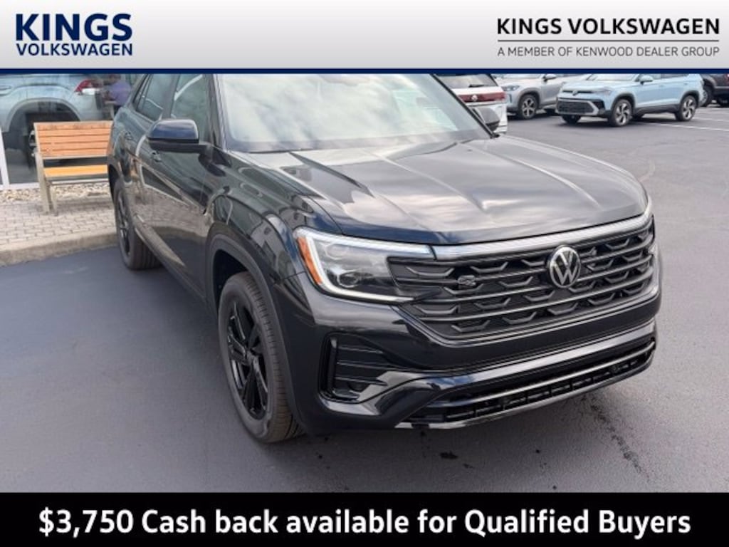 New 2026 Volkswagen Atlas Cross Sport SEL R-Line Black SUV