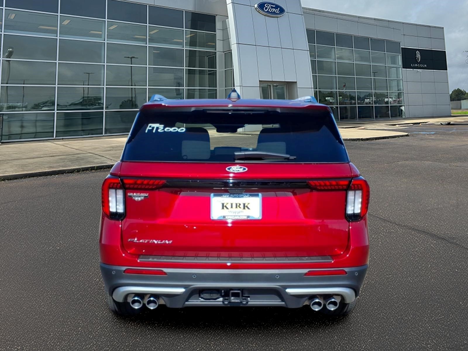 New 2027 Ford Explorer Platinum Sport Utility