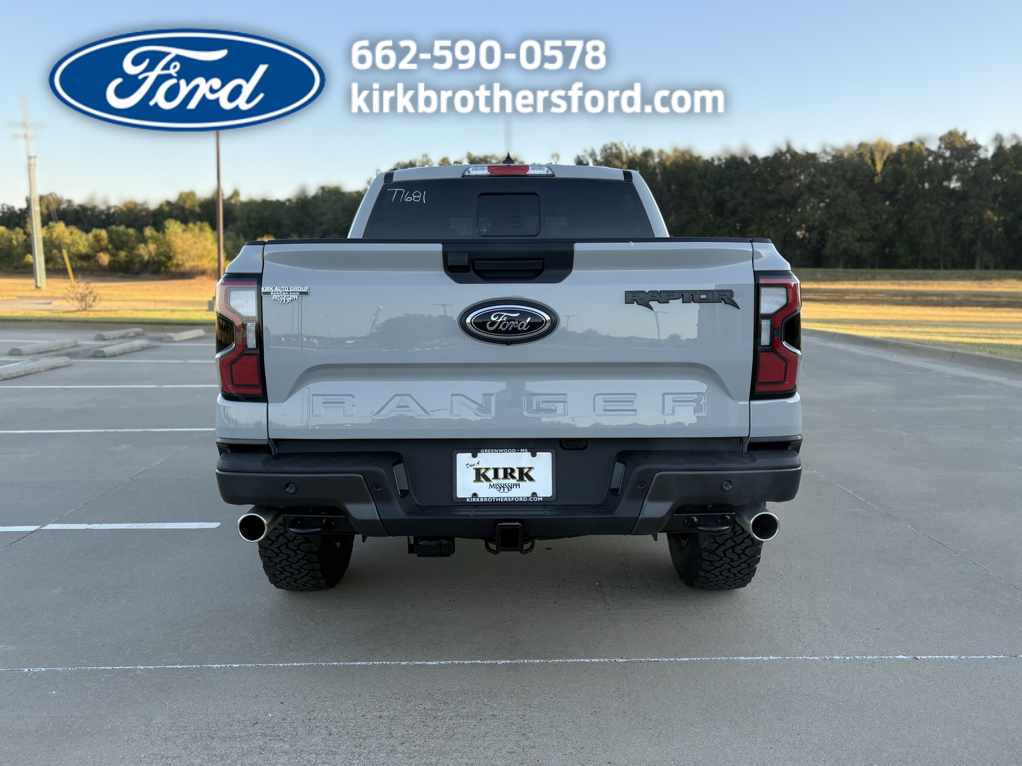 New 2026 Ford Ranger Raptor SuperCrew
