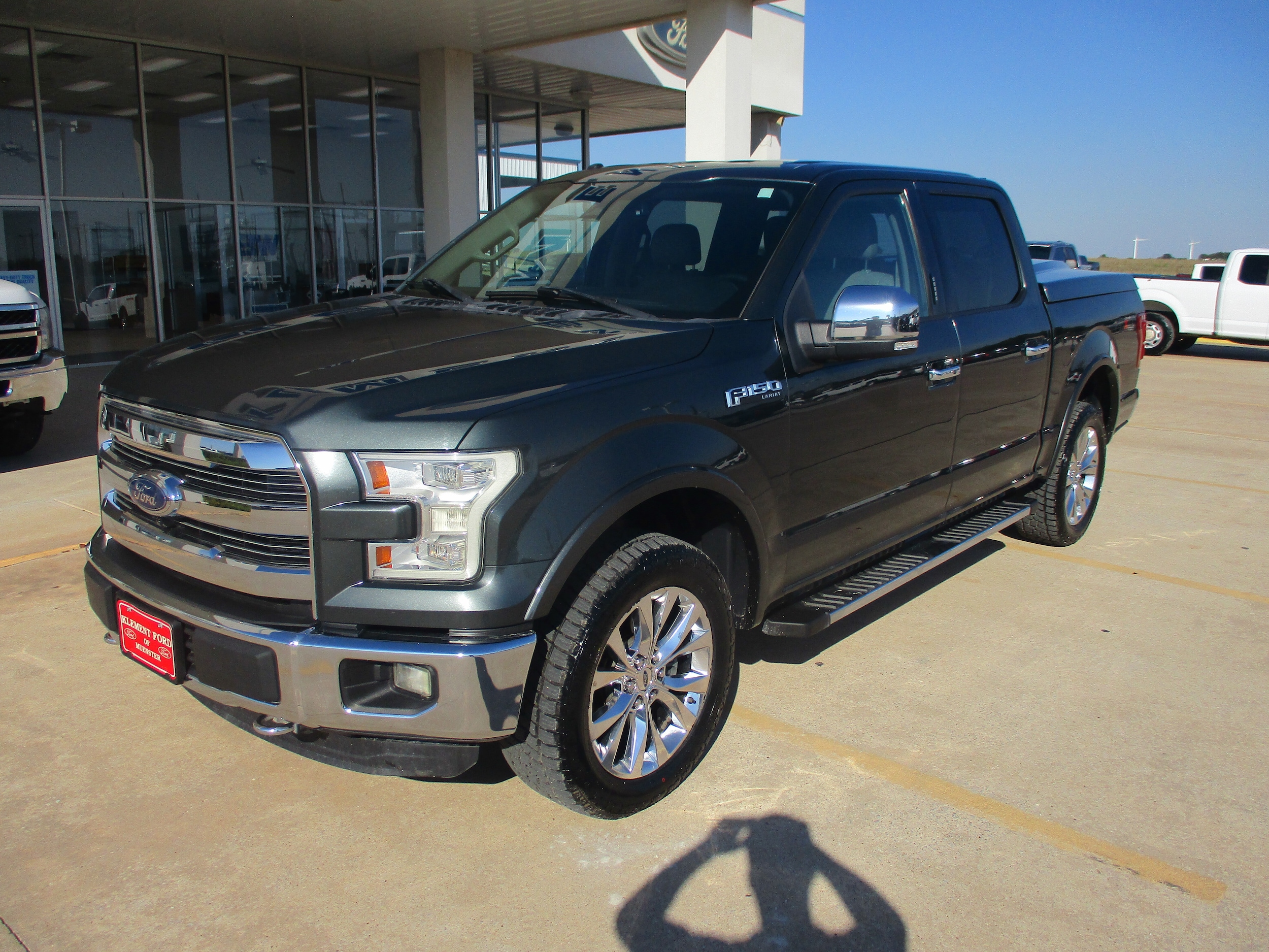 Used 2015 Ford F-150 Lariat with VIN 1FTEW1EF4FFC52864 for sale in Muenster, TX