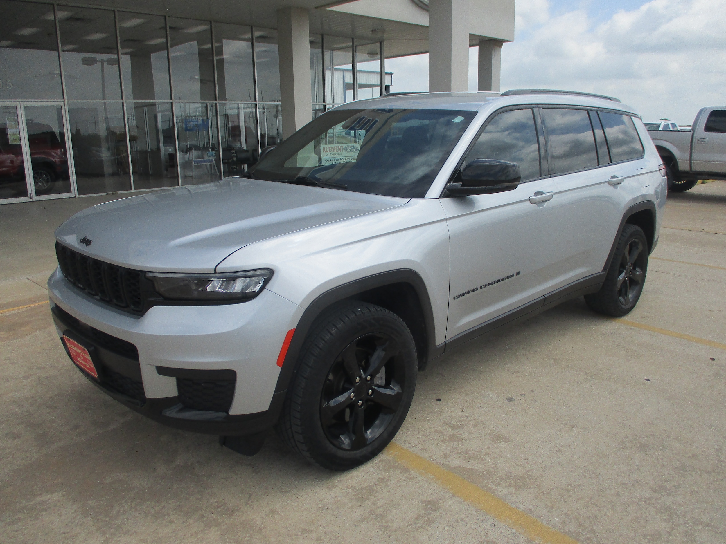 Used 2021 Jeep Grand Cherokee L Altitude with VIN 1C4RJKAG3M8199838 for sale in Muenster, TX