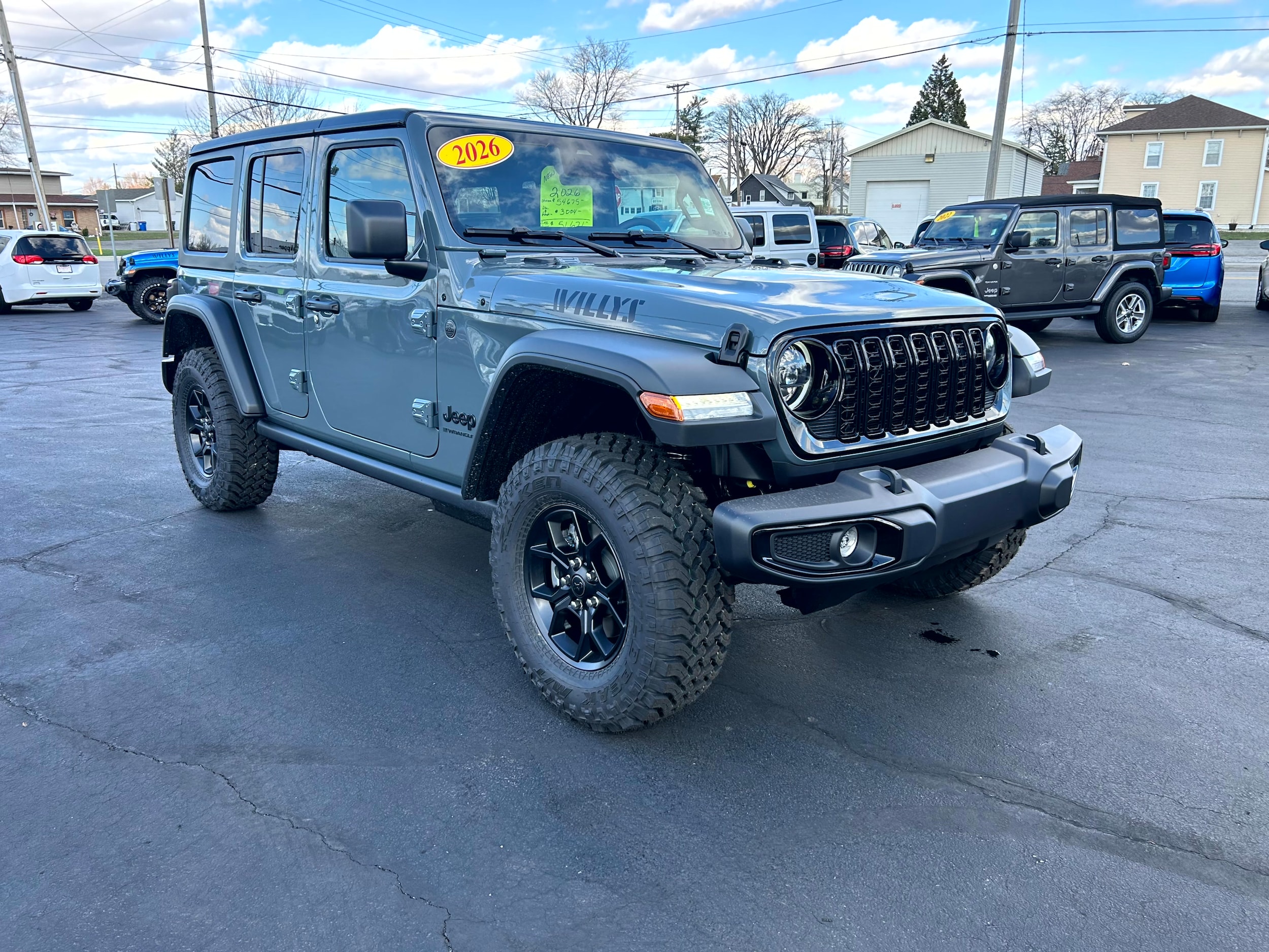 2026 Jeep Wrangler 4-Door Willys