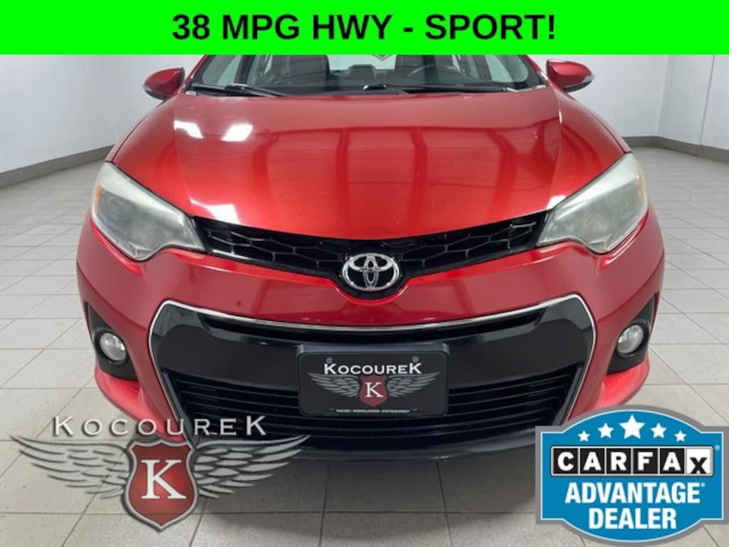 Used 2015 Toyota Corolla S Sedan