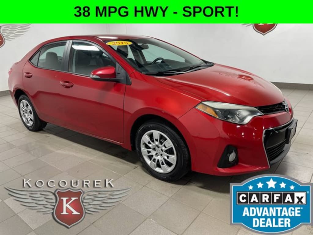 Used 2015 Toyota Corolla S Sedan