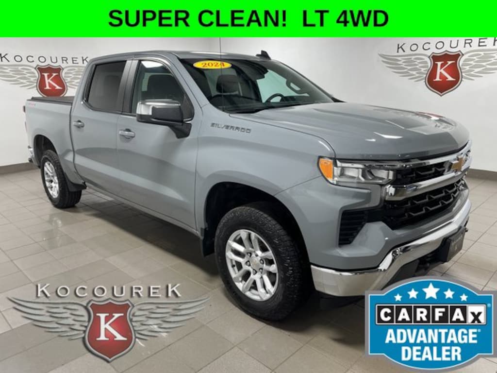 Used 2024 Chevrolet Silverado 1500 LT Truck Crew Cab