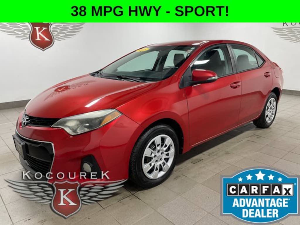 Used 2015 Toyota Corolla S Sedan