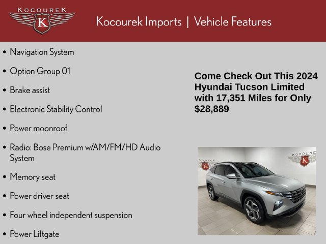 Used 2024 Hyundai Tucson Limited SUV